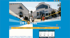 Desktop Screenshot of campings-fouras.com